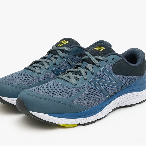 New Balance 840V5 Mens 9.5 4E WIDE Road Running Shoes M840LB5 Blue Gray - Picture 1 of 4